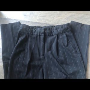 Dynamite Black Pin Striped Dress Pants Sz. 10 EUC